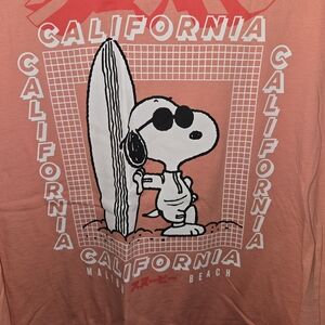 Pink California Graphic T-Shirt